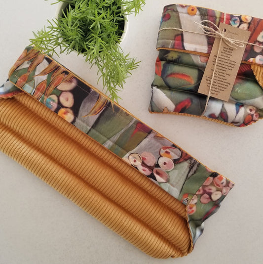 Lower back/belly heat pack Snow Gum