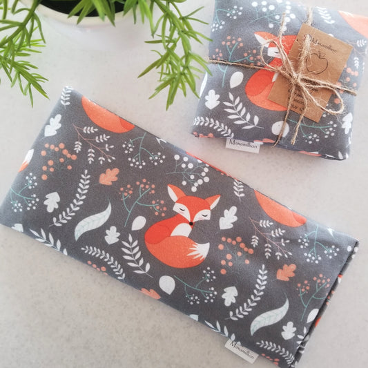 Eye pillow fox sleeping